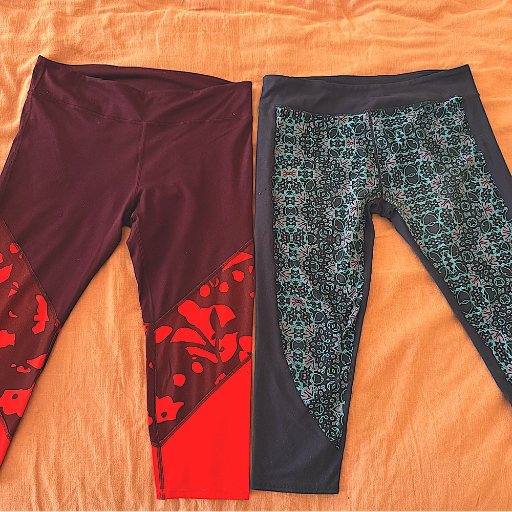 2 Fabletics leggings XL